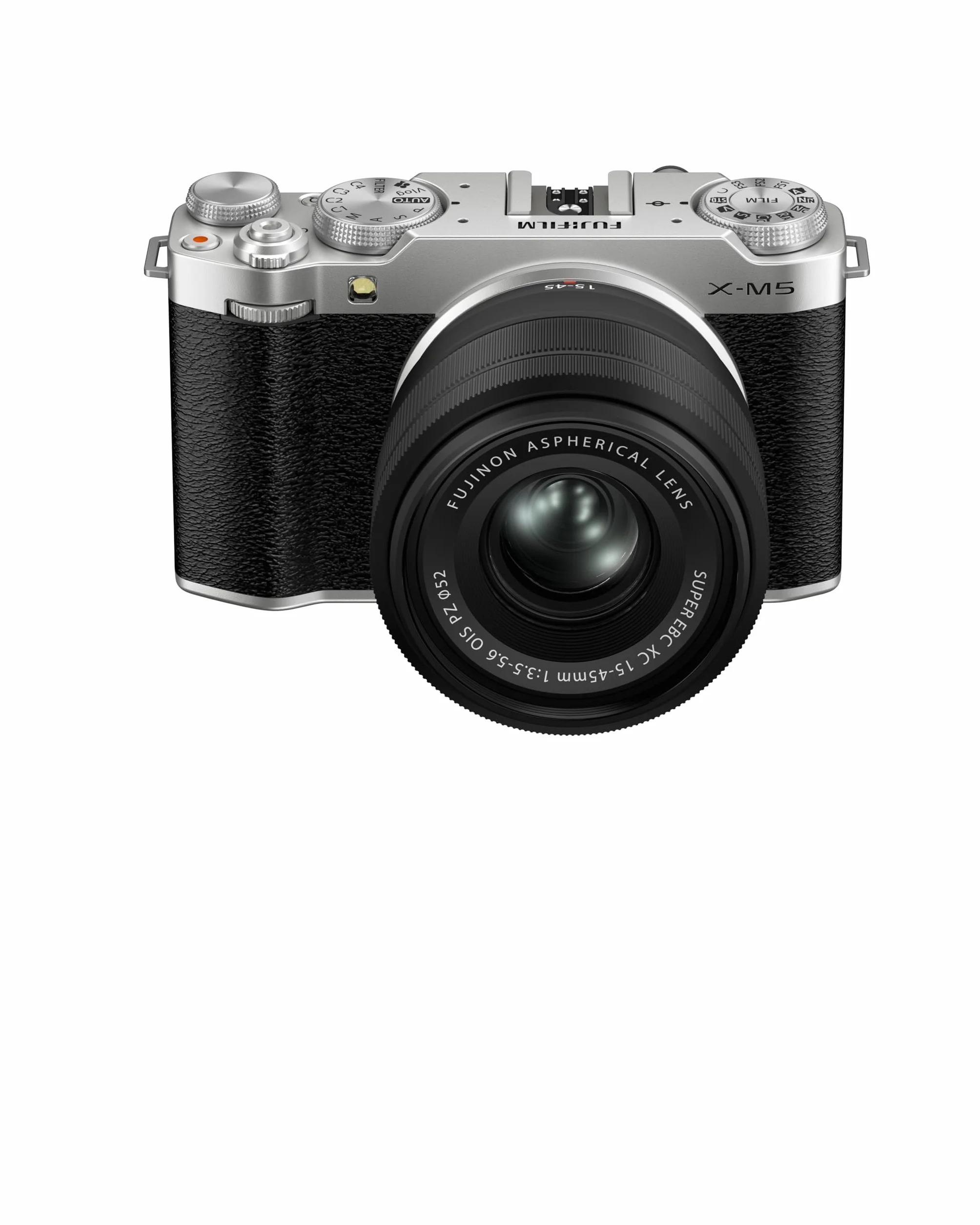 FUJIFILM X-M5 + XC15-45mm Kit Silber