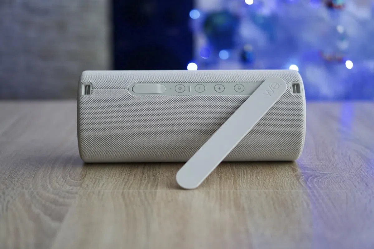 Loewe We. HEAR 2 Cool Grey, Bluetooth Lautsprecher, 60W, Wasserresistent, Tragbar, Aufladbar, 17h Lange Akku Laufzeit, für Outdoor und Indoor