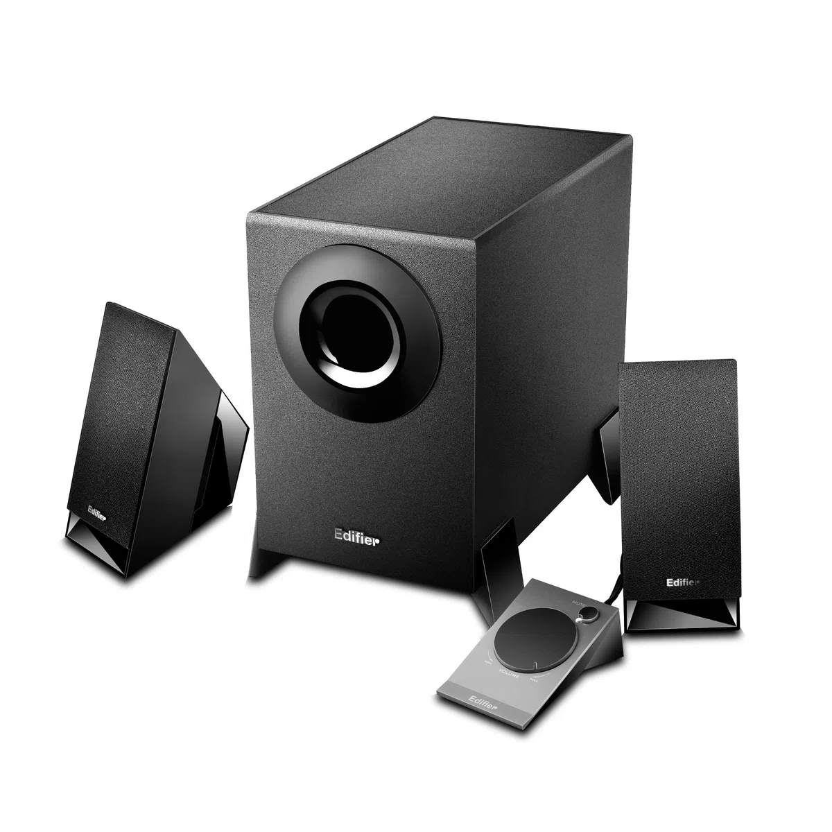 Edifier M1360 2.1 Lautsprechersystem/pc-lautsprecher mit Kabelfernbedienung