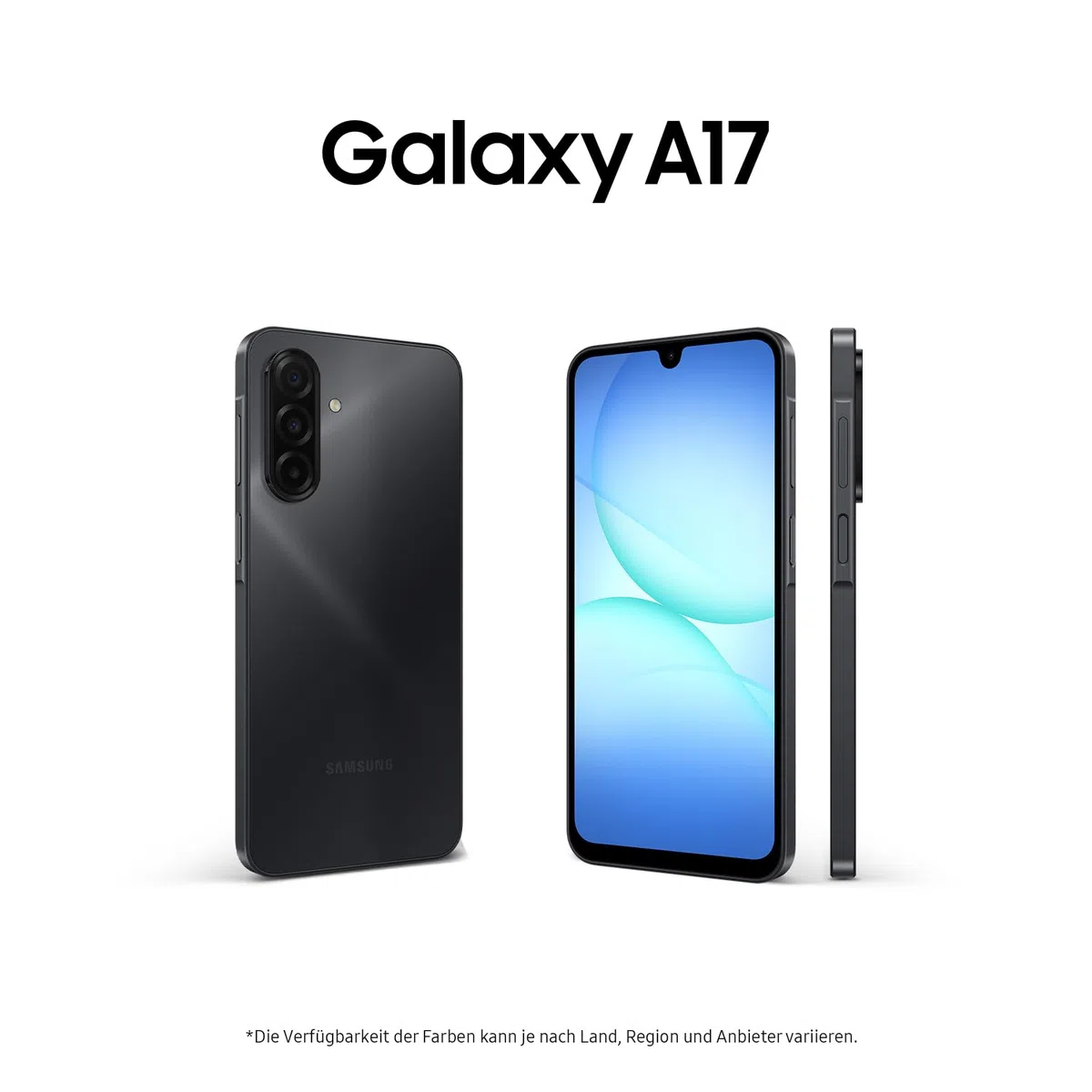 Samsung Galaxy A17 LTE Smartphone, 128 GB Speicher, 4 GB RAM, 50-MP-Kamera, 5.000-mAh-Akku, Black