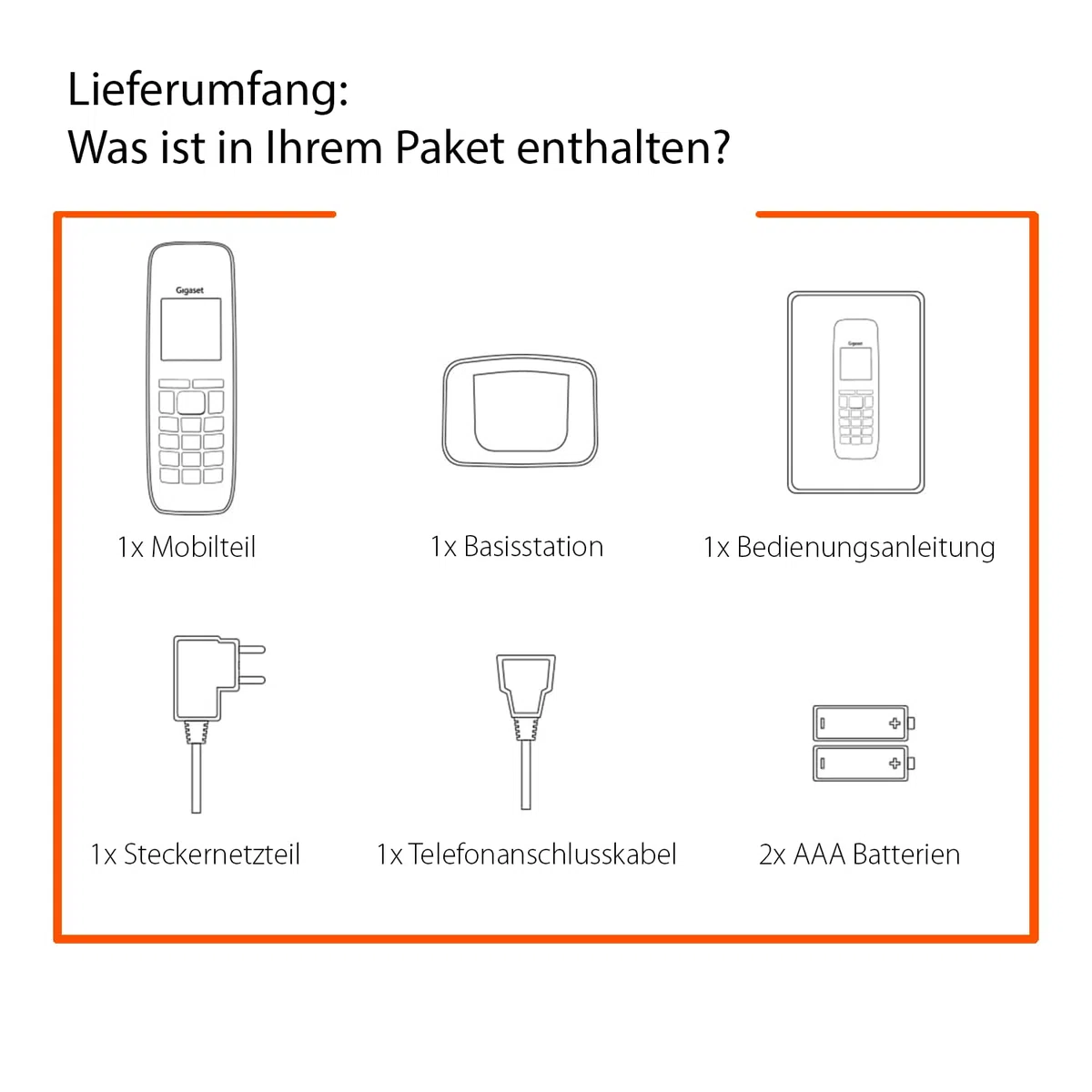 Gigaset CL660 - Schnurloses DECT-Telefon ohne Anrufbeantworter mit großem TFT-Farbdisplay - moderne Benutzeroberfläche, schlankes Design Telefon, anthrazit-metallic [Deutsche Version]