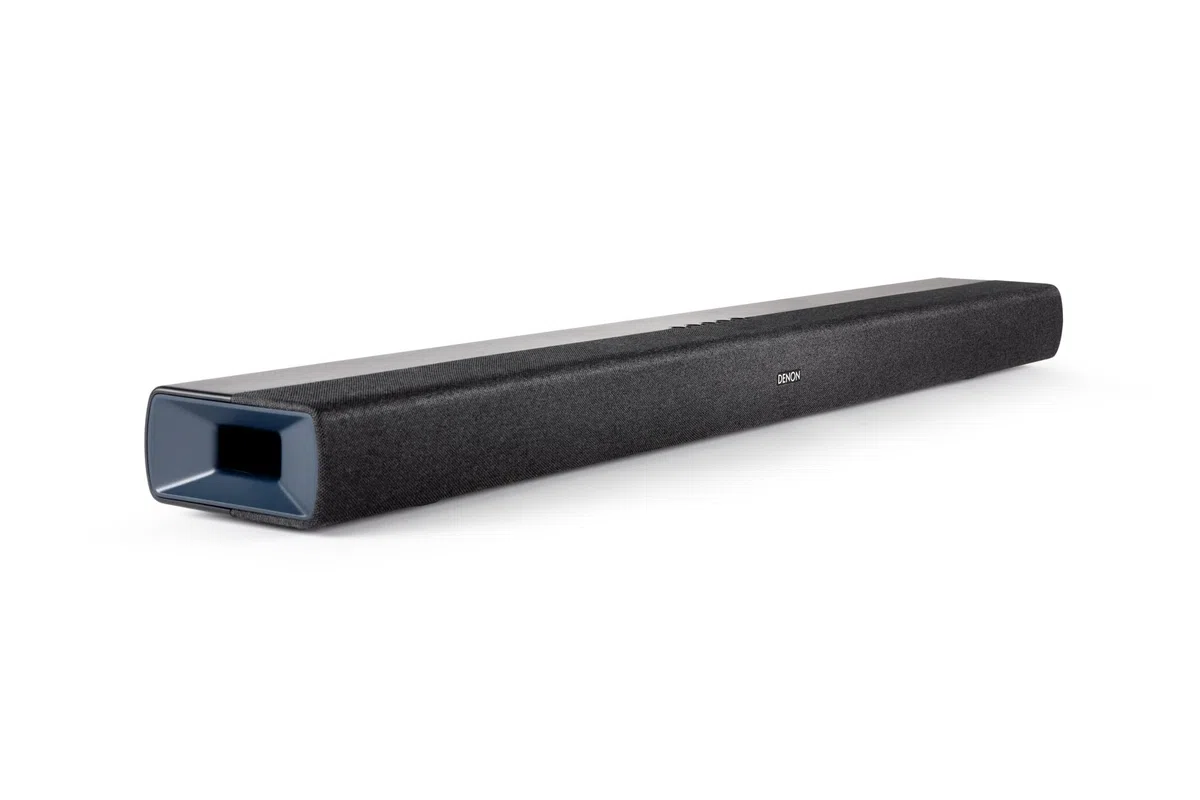 Denon DHT-S218 2.1 Soundbar mit integriertem Subwoofer, Dolby Atmos, HDMI eARC, Bluetooth LE Audio, Schwarz