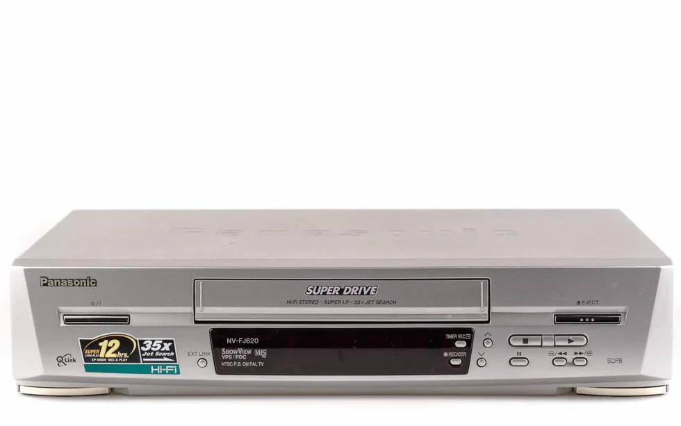 Panasonic NV-FJ620EG-S VHS Videorekorder Silber